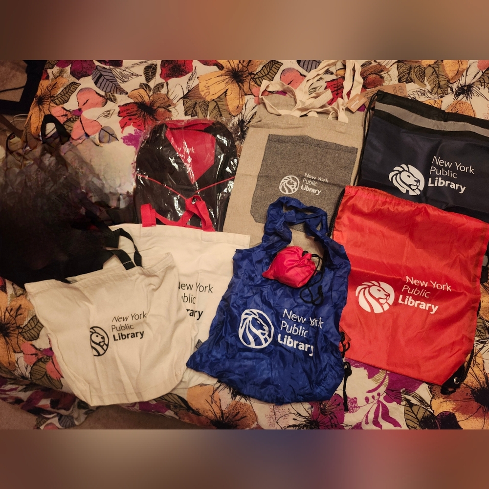 Public Library NYC bags + tee bundle